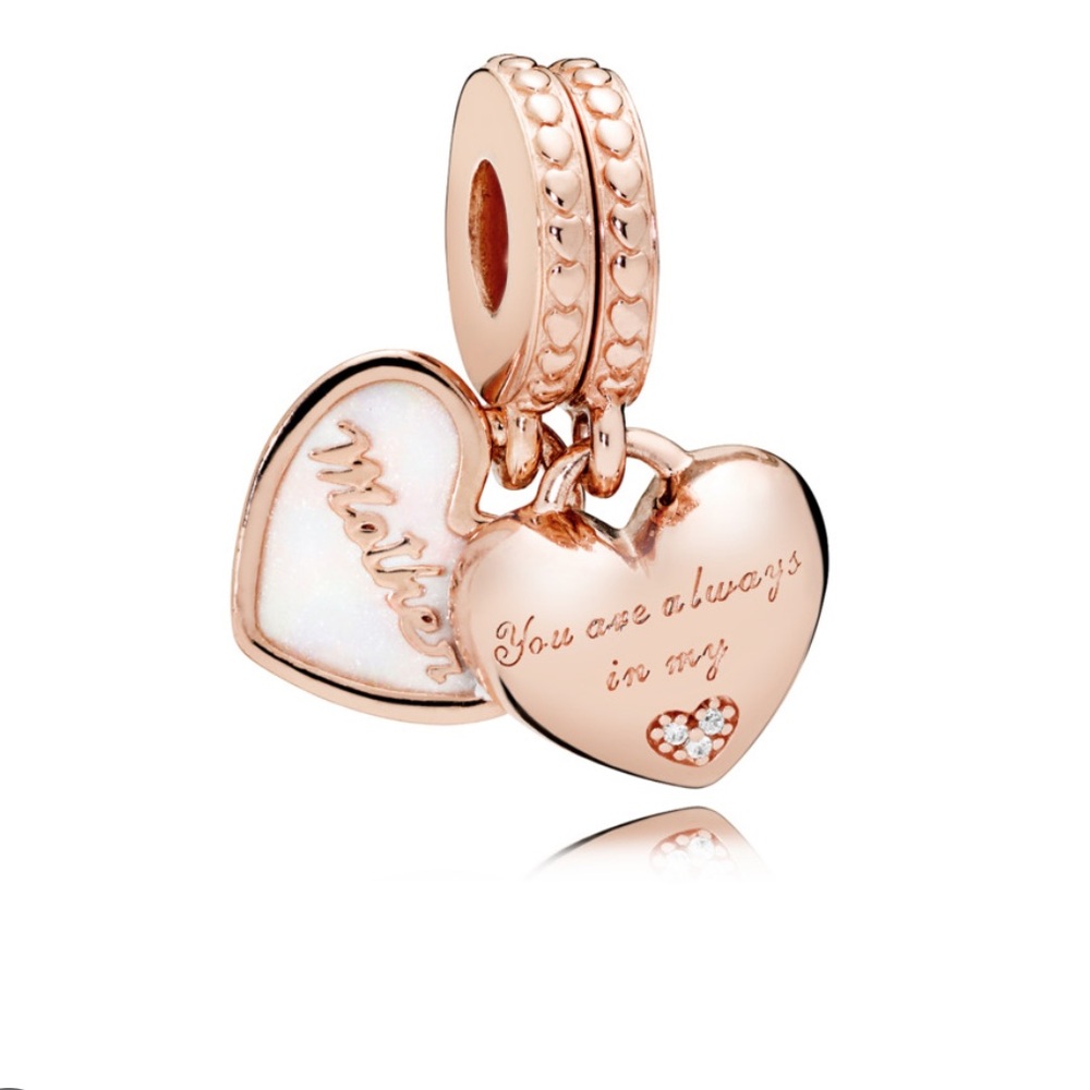 Pandora Rose Gold Mother and Daughter Charms (2pcs)